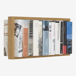 Etagère murale en bois de chêne naturel 25,2x50,5x10,8cm B5 - Das kleine b