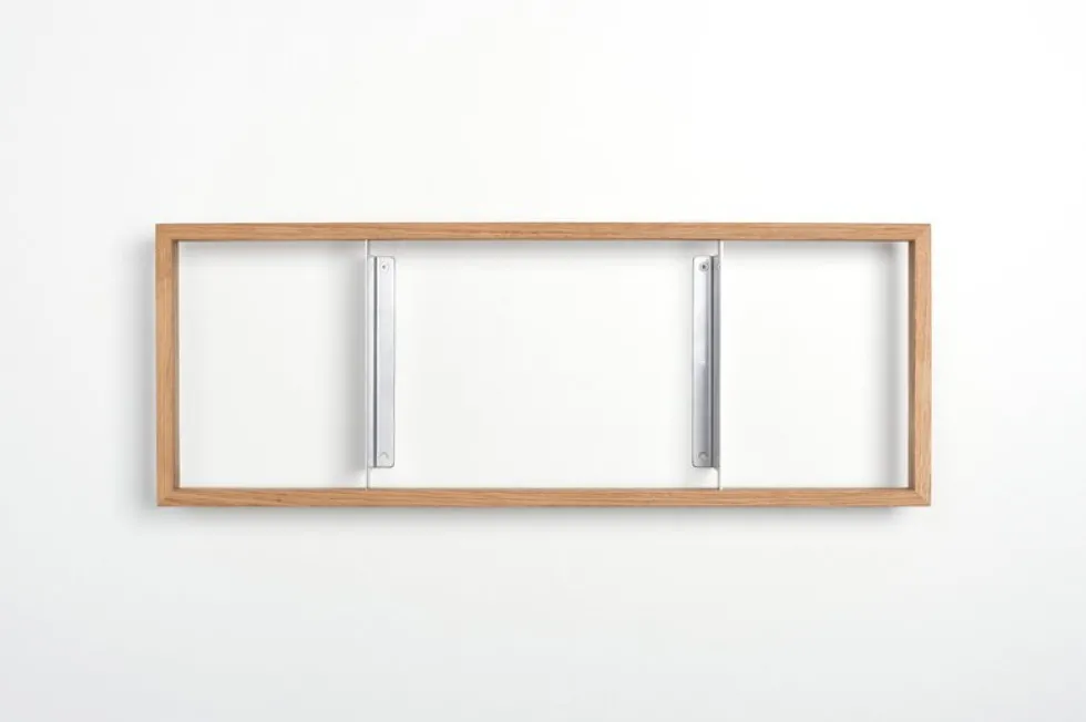 Etagère murale en bois de chêne naturel 25,2x69x10,8cm B6 - Das kleine b