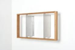 Etagère murale en bois de chêne naturel 34x69x15cm B9 - Das kleine b
