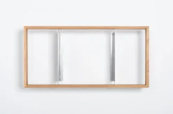Etagère murale en bois de chêne naturel 34x69x15cm B9 - Das kleine b