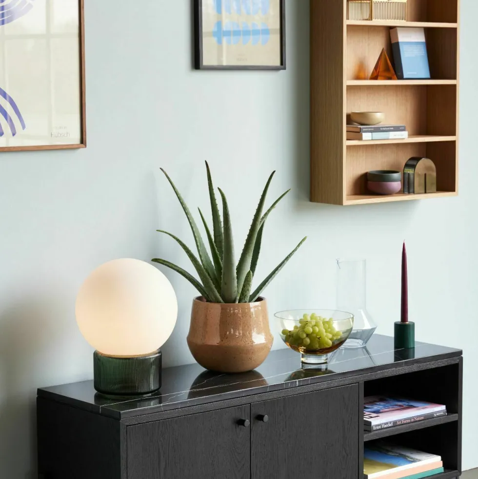 Etagère murale en chêne 3 tablettes 50 x 14 cm - Hübsch