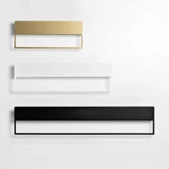 Etagère murale métalique blanche Landa Re-Hang - Custom Form