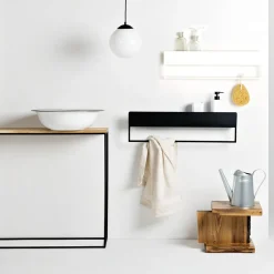 Etagère murale métalique doré Landa Re-Hang - Custom Form