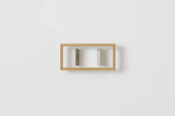 Etagère murale range CD en bois de chêne naturel B-cd 1 - Das kleine b
