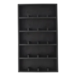 Etagère à tasses en bois de manguier noir 48,5x11,5x82,5cm - Bloomingville