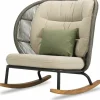 Fauteuil à bascule avec set de coussins Amande Kodo - Vincent Sheppard