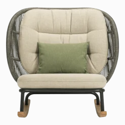 Fauteuil à bascule avec set de coussins Amande Kodo - Vincent Sheppard