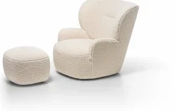Fauteuil blanc Bear Loll 09 - Gervasoni