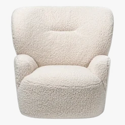 Fauteuil blanc Bear Loll 09 - Gervasoni