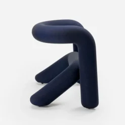 Fauteuil bleu foncé 65cm Extra bold - Moustache