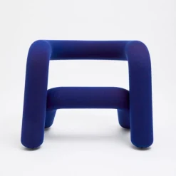Fauteuil bleu-rouge 65cm Extra bold - Moustache