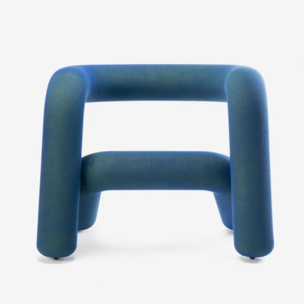 Fauteuil bleu-vert 65cm Extra bold - Moustache