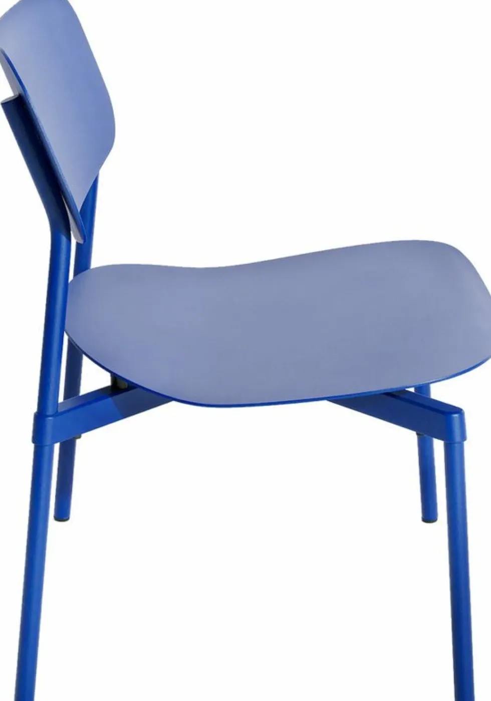 Fauteuil de jardin en métal bleu Fromme - Petite friture