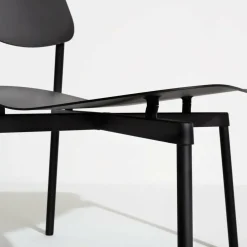 Fauteuil de jardin en métal bleu Fromme - Petite friture