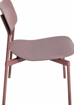 Fauteuil de jardin en métal rouge Fromme - Petite friture