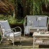 Fauteuil de jardin en résine imitation rotin Garrigues - KOK