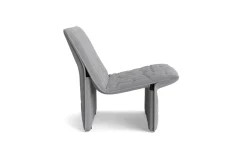 Fauteuil en acier et tissu gris 70x68cm Limit - Normann Copehagen