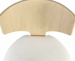 Fauteuil en bois beige Diola - Versmissen