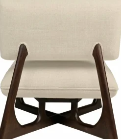 Fauteuil en bois marron Londa - Versmissen