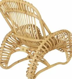 Fauteuil en canne de rotin naturelle Boucle - KOK