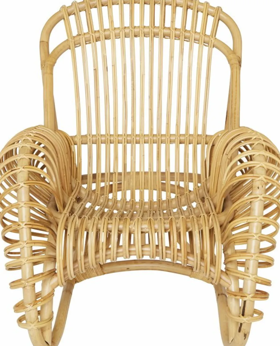 Fauteuil en canne de rotin naturelle Boucle - KOK