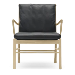 Fauteuil en chêne huilé et assise en cuir thor 301 85cm OW149 - Carl Hansen & Søn