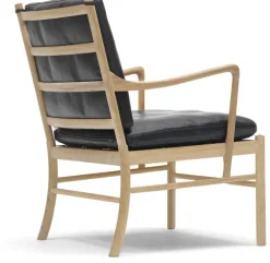 Fauteuil en chêne huilé et assise en cuir thor 301 85cm OW149 - Carl Hansen & Søn