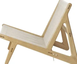 Fauteuil en chêne massif MR01 - Gubi