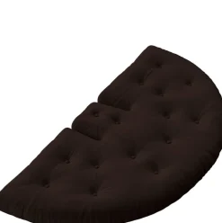 Fauteuil en coton marron 85x95x70cm Nido - Karup Design