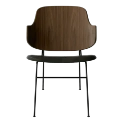 Fauteuil en cuir noir 64 x 56 cm The Penguin - Audo