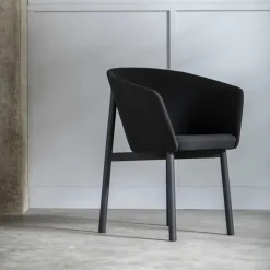 Fauteuil en laine noir Résidence - Kann Design