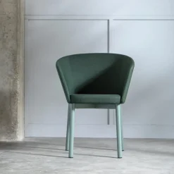 Fauteuil en laine vert Résidence - Kann Design