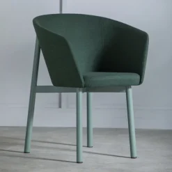 Fauteuil en laine vert Résidence - Kann Design