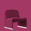 Fauteuil en laine vierge rose magenta Alky - Anonima Castelli