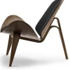 Fauteuil en noyer huilé et assise thor 301 74cm CH07 - Carl Hansen & Søn