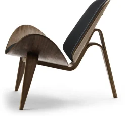 Fauteuil en noyer huilé et assise thor 301 74cm CH07 - Carl Hansen & Søn