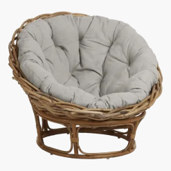 Fauteuil en rotin avec coussin Mexico - KOK