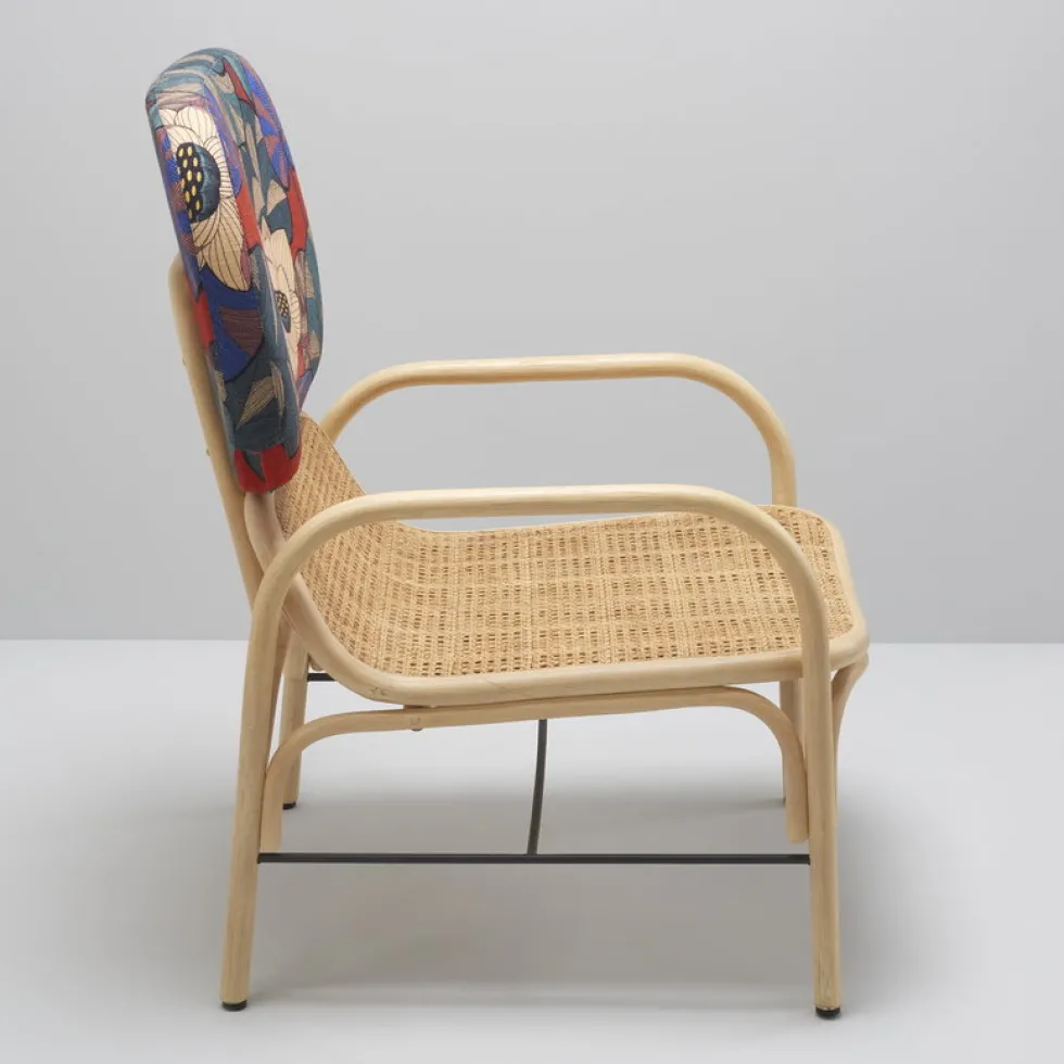 Fauteuil en rotin idris 95x76cm Plus - ORCHID EDITION