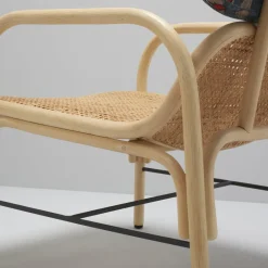Fauteuil en rotin idris 95x76cm Plus - ORCHID EDITION
