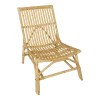 Fauteuil en rotin naturel 80 x 58 x 78 David - KOK