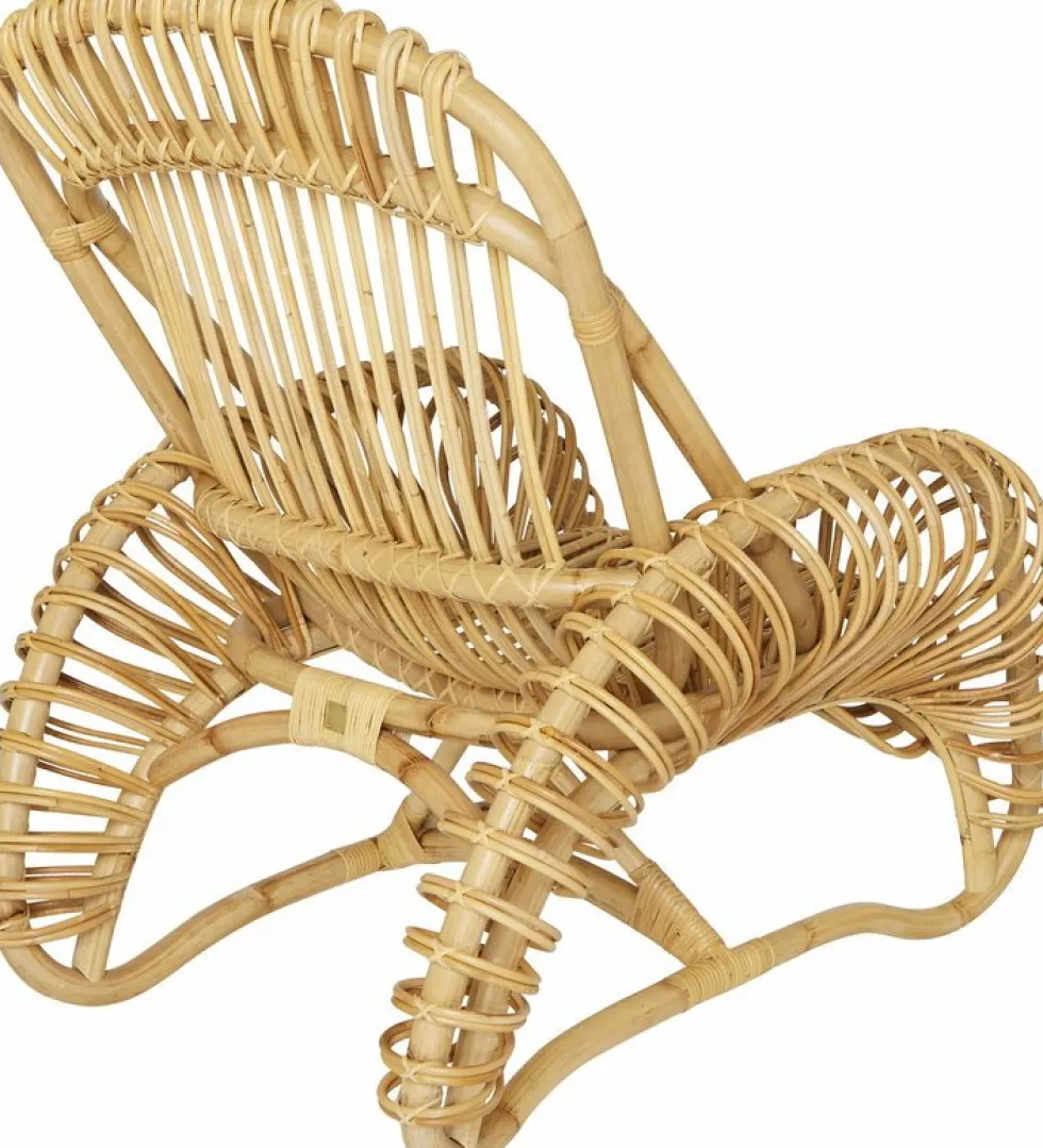 Fauteuil en rotin 97 x 82 x 92 Boucle - KOK
