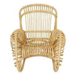Fauteuil en rotin 97 x 82 x 92 Boucle - KOK