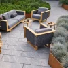Fauteuil en teck Angle - Cane-Line