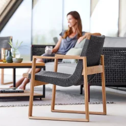 Fauteuil en teck Endless - Cane-Line