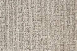 Fauteuil en tissu beige et bois Robinson - Dutchbone