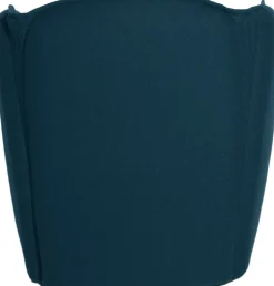 Fauteuil en tissu bleu marine Lily - Petite Friture