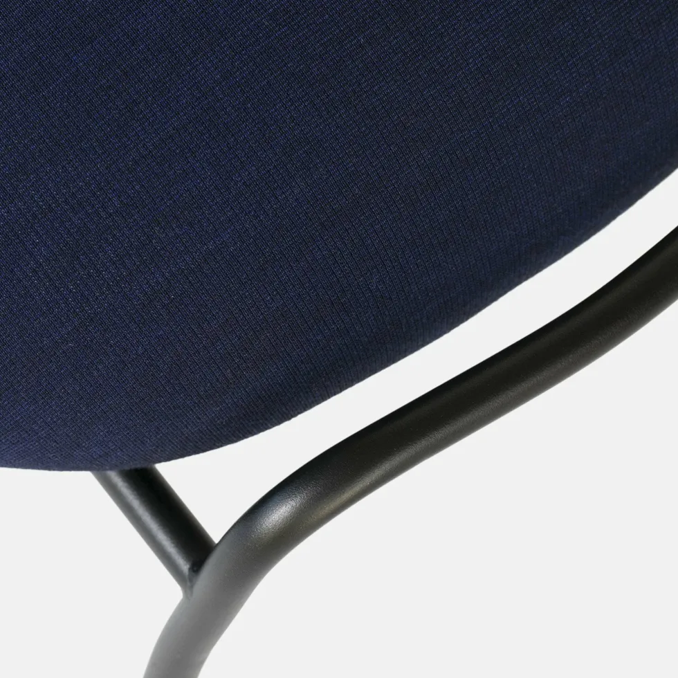 Fauteuil en tissu et repose-pieds Ink Hai - Hem
