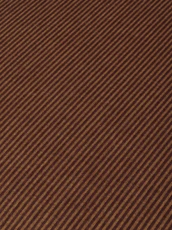 Fauteuil en velours brillant marron 87x76cm Rico Lounge - Ferm Living