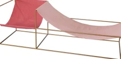 Fauteuil et chaise longue Duo Seat / Rouge / Rose - valerie_objects