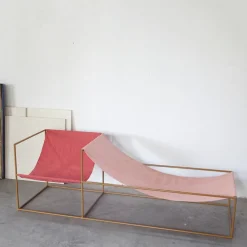 Fauteuil et chaise longue Duo Seat / Rouge / Rose - valerie_objects